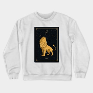 Leo Tarot card Crewneck Sweatshirt